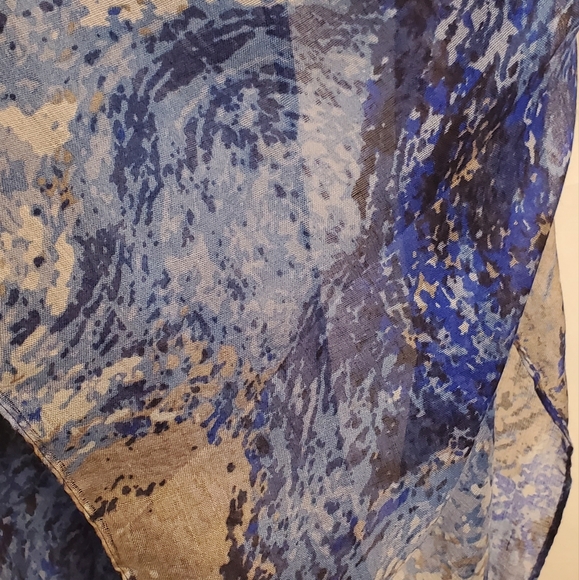 NEW! Beautiful Lightweight Abstract Swirl Scarf ~ Choose Your Color - Picture 10 of 13